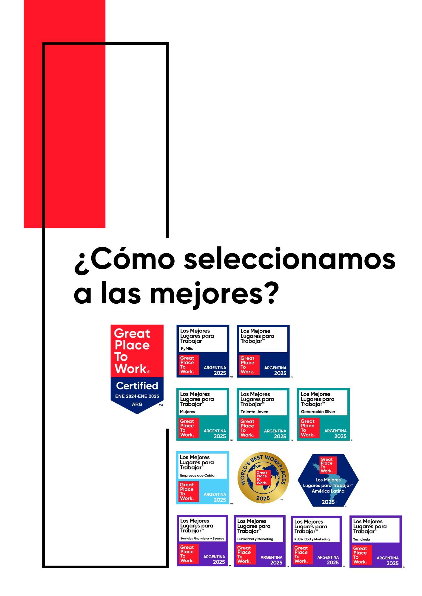 ¿Cómo seleccionamos a Las Mejores?