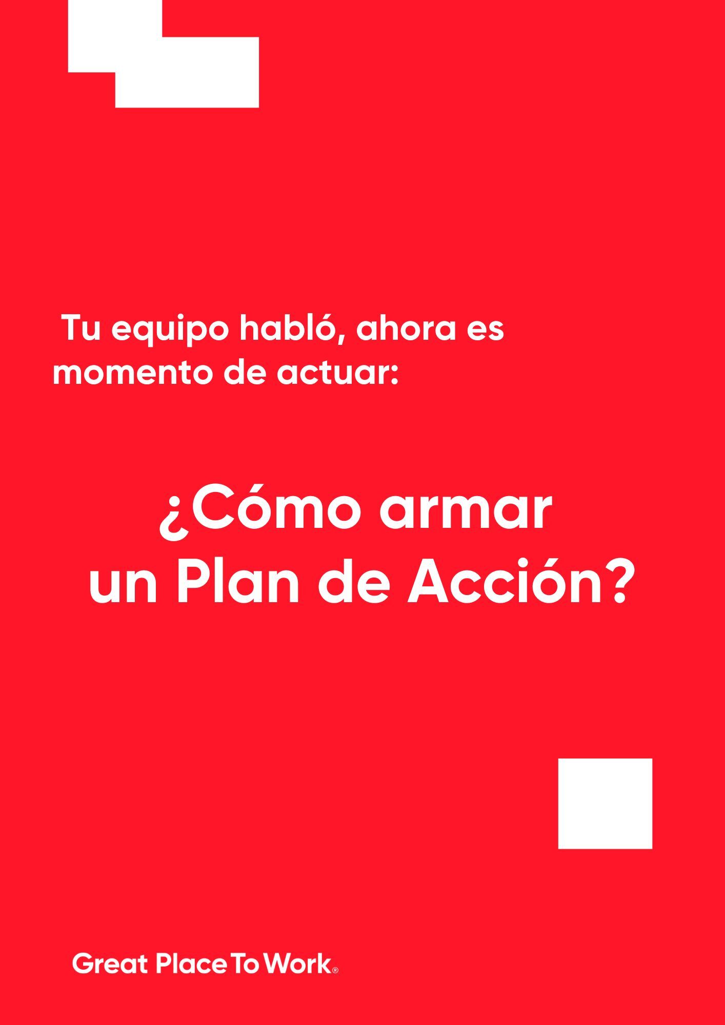 ¿Cómo armar un plan de acción?